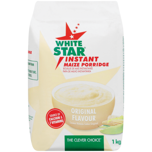 White Star Instant Porridge Original 1kg