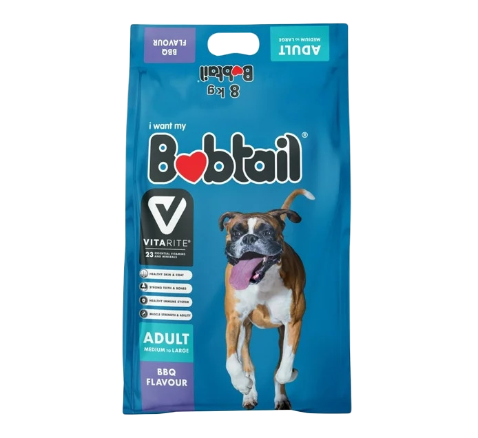 Bobtail Adult Medium to Large Assorted Flavours Dog Food 8kg