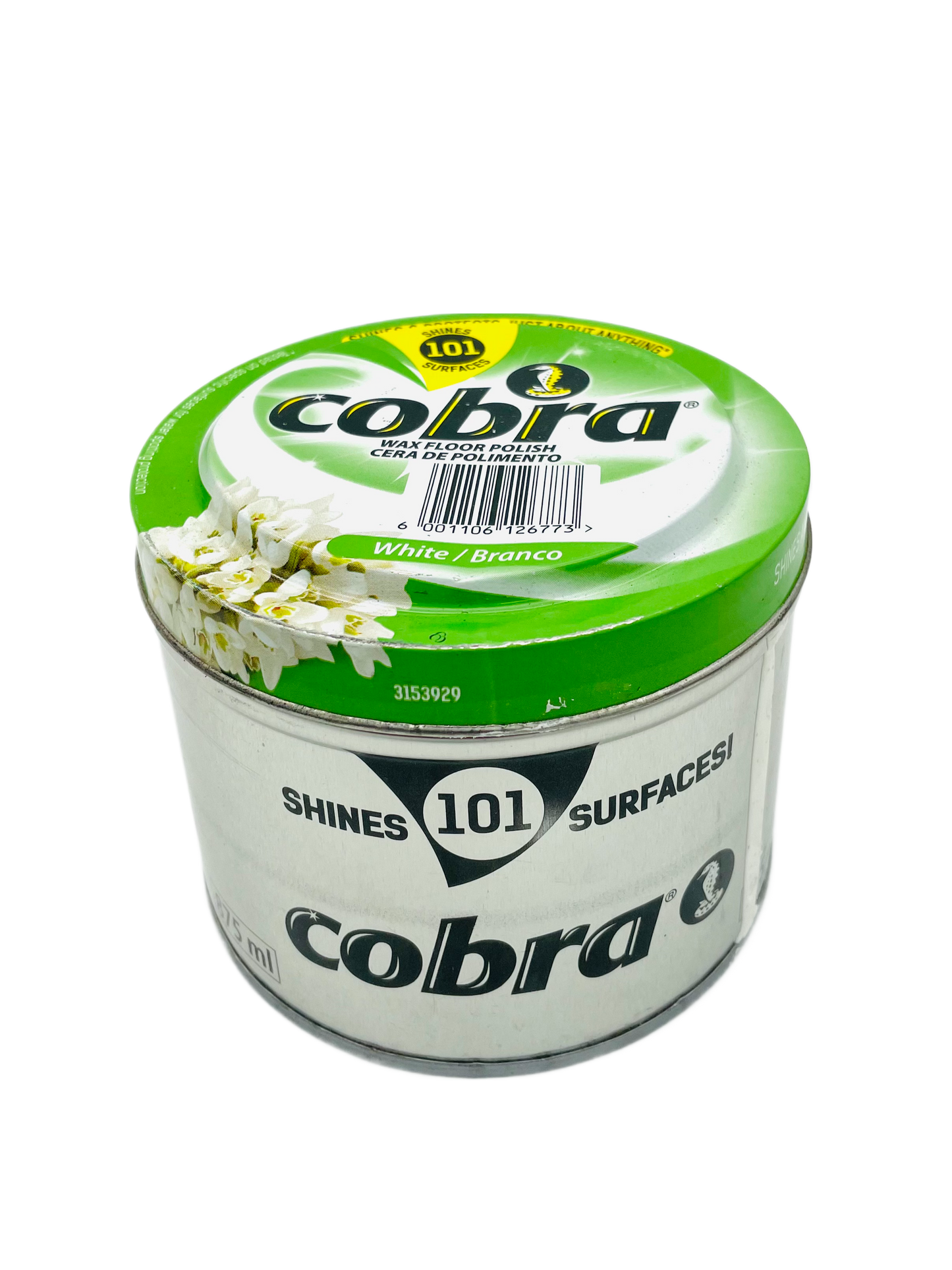 Cobra Floor Polish - White 875ml