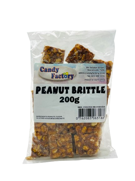 Candy Factory Peanut Brittle 200g