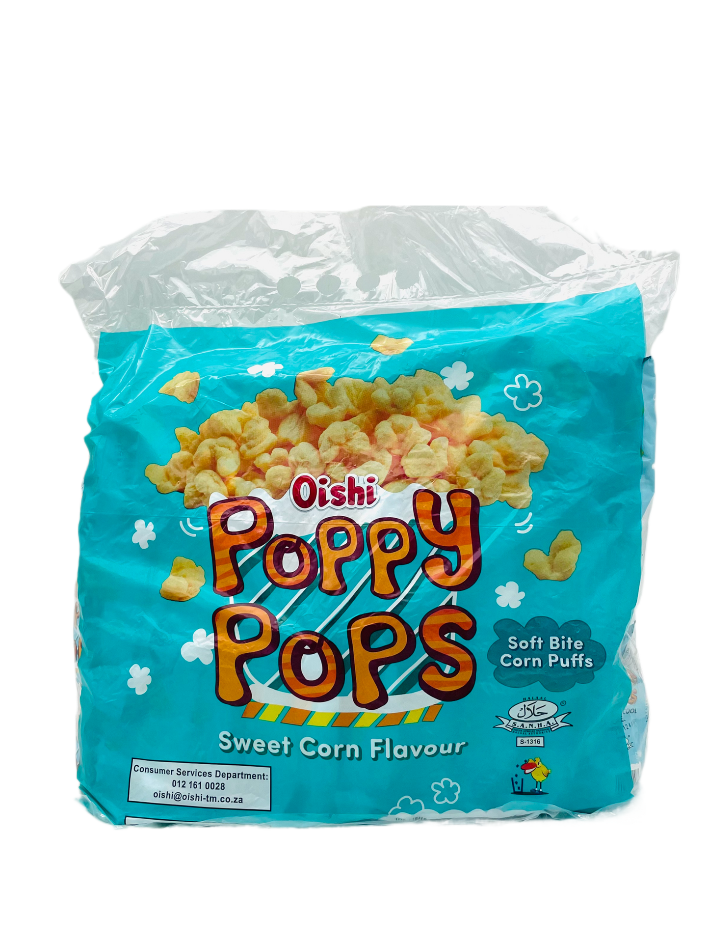 Oishi Poppy Pops Sweet Corn Flavour 25gx30