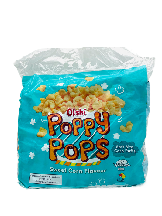 Oishi Poppy Pops Sweet Corn Flavour 25gx30