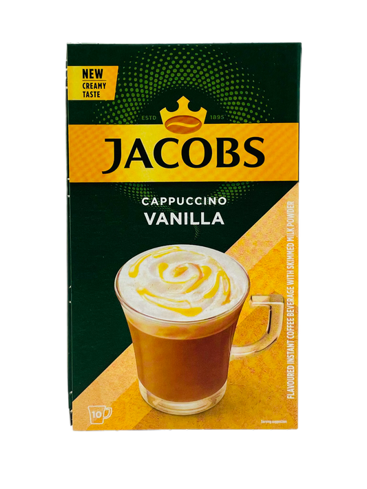 Jacobs Vanilla Cappucino Sachets 10's
