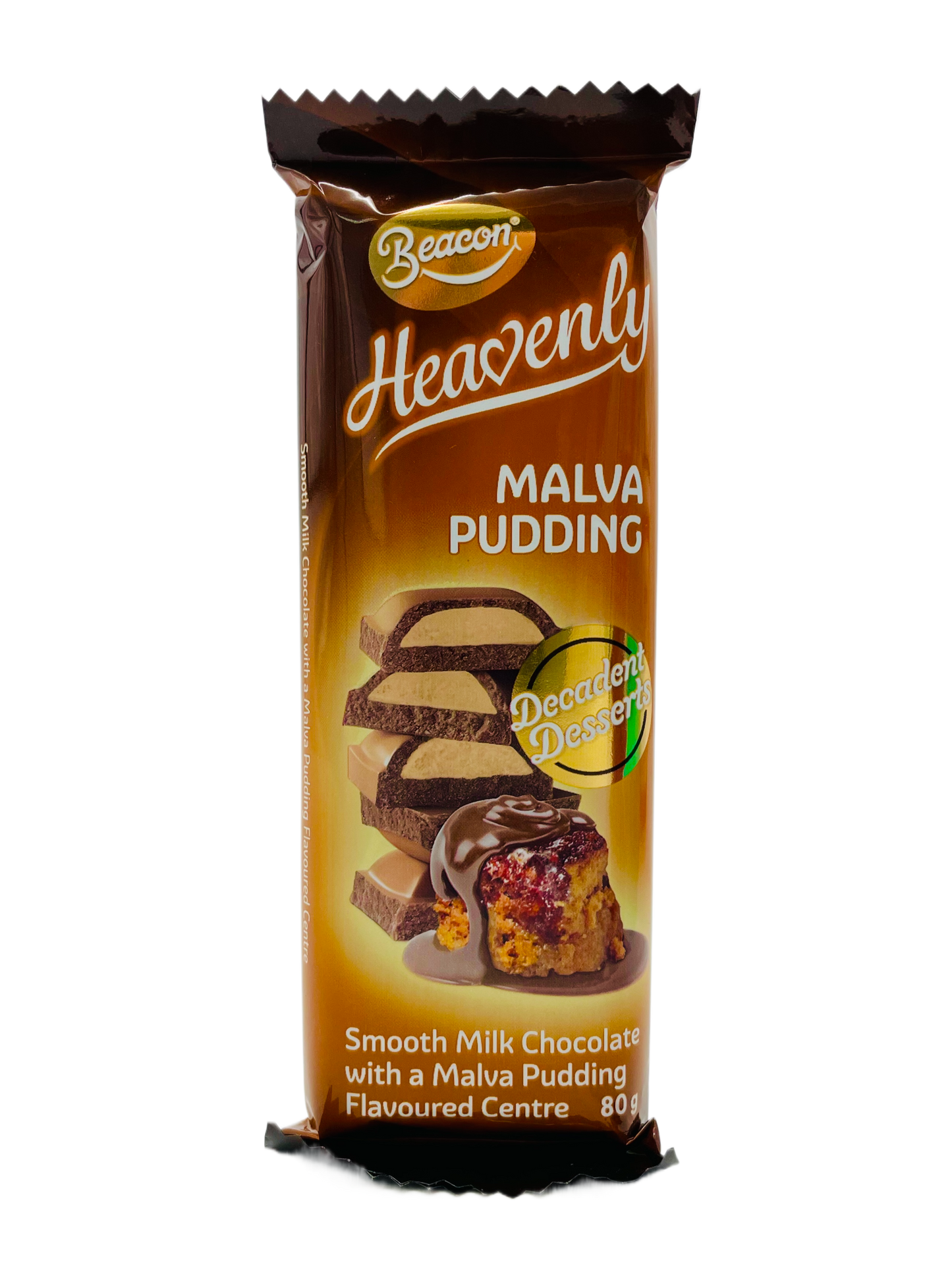 Beacon Heavenly Malva Pudding Chocolate Slab 80g