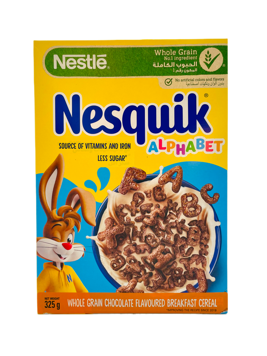 Nestle Nesquik Alphabet Cereal 325g