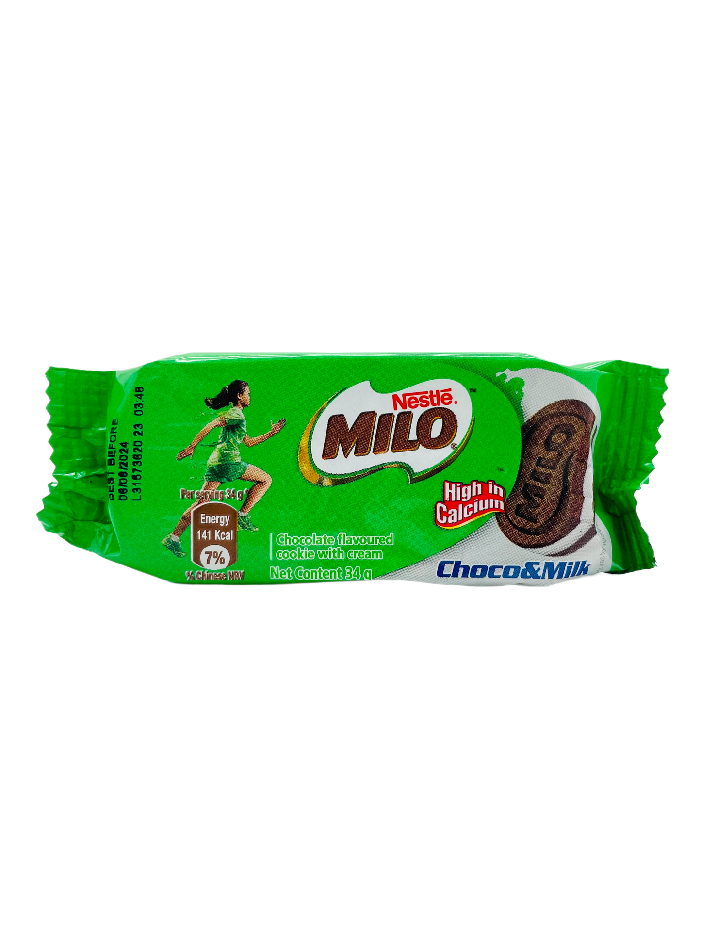 Nestle Milo Chocolate & Milk Cookies 34g