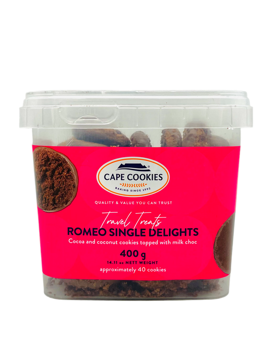 Cape Cookies Romeo Single Delights 400g