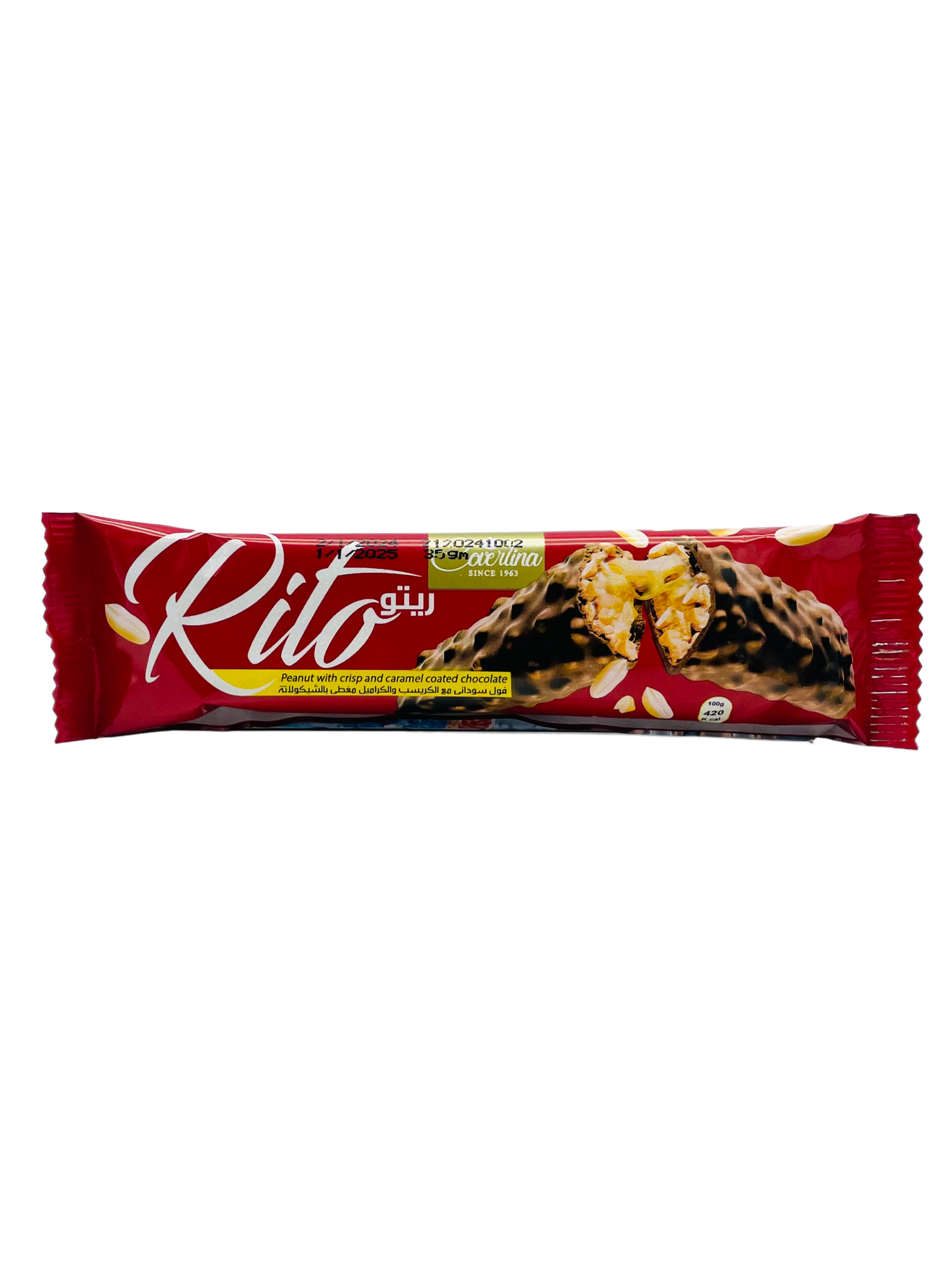 Rito Peanut Crisp Chocolate 35g