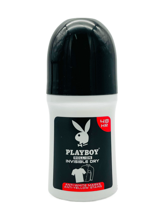 Playboy Invisible Dry Roll On 50ml