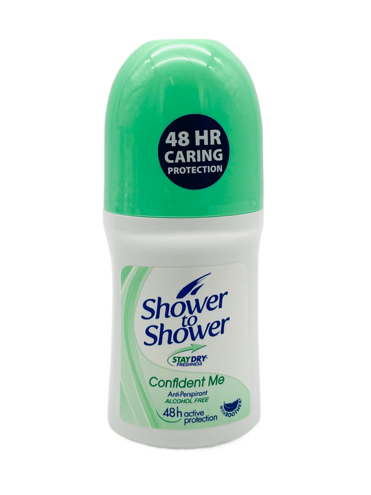 Shower to Shower Confident Me Roll On 50ml