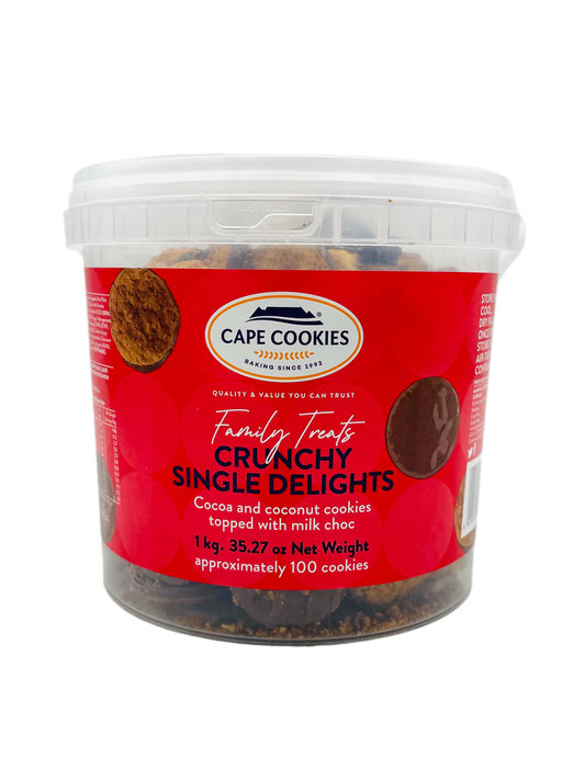 Cape Cookies Crunchy Single Delights 1kg