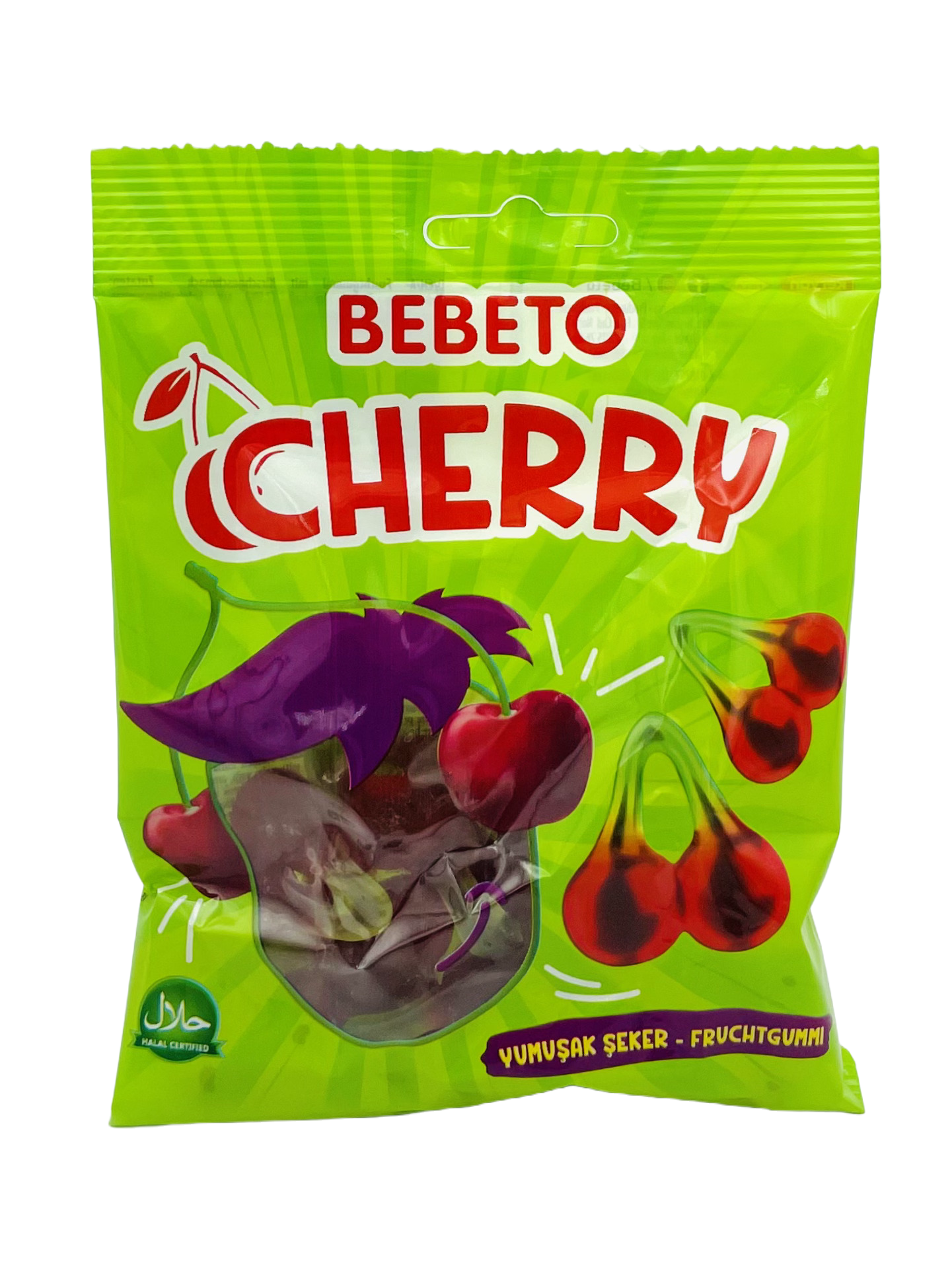 Bebeto Cherry Jelly Gums 80g