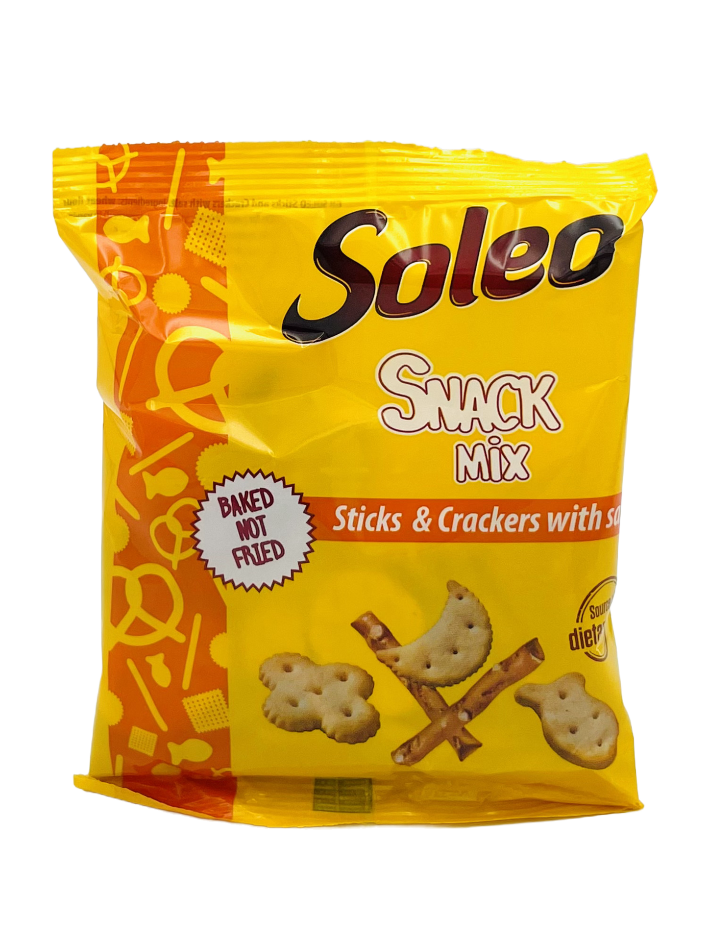 Soleo Snack Mix Sticks & Crackers 35g