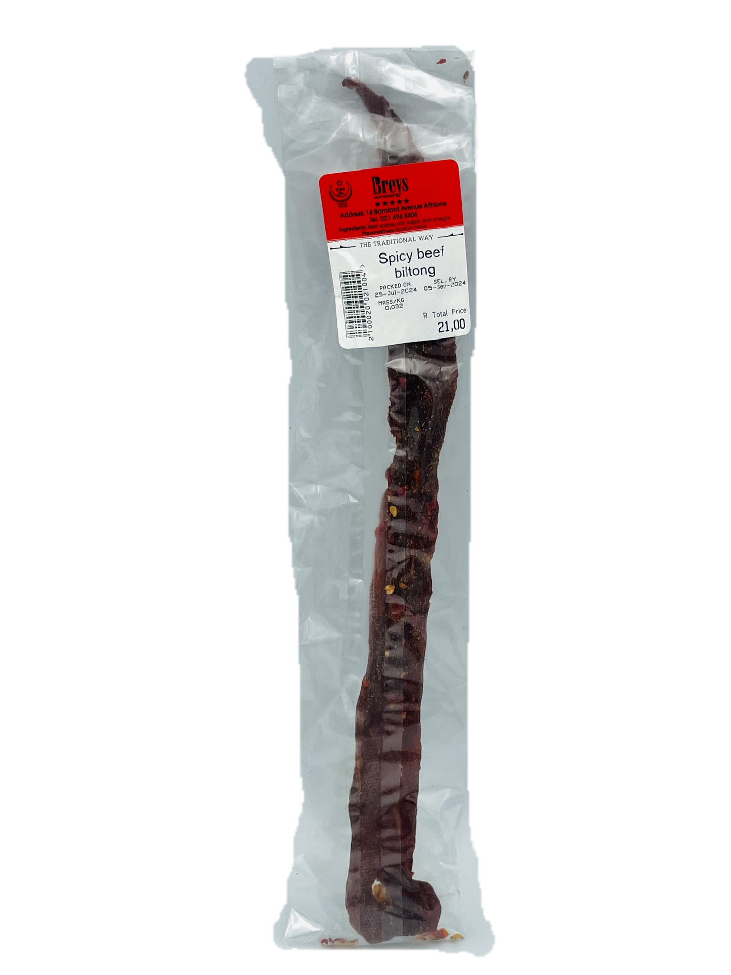 Breys Spicy Beef Biltong 32g