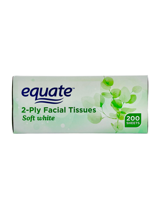 Equate 2-Ply Facial Tissues 200's