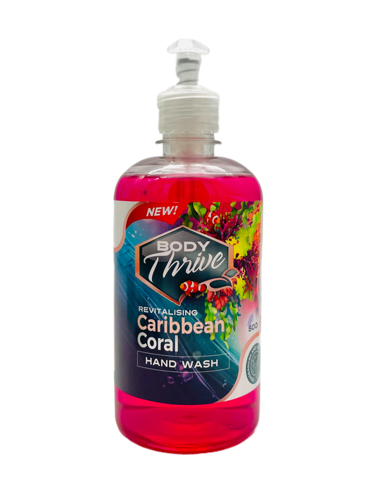 Body Thrive Hand Wash Caribbean Coral 500ml