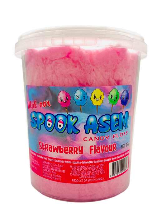 Spook Asem Strawberry Flavoured Candy Floss 85g