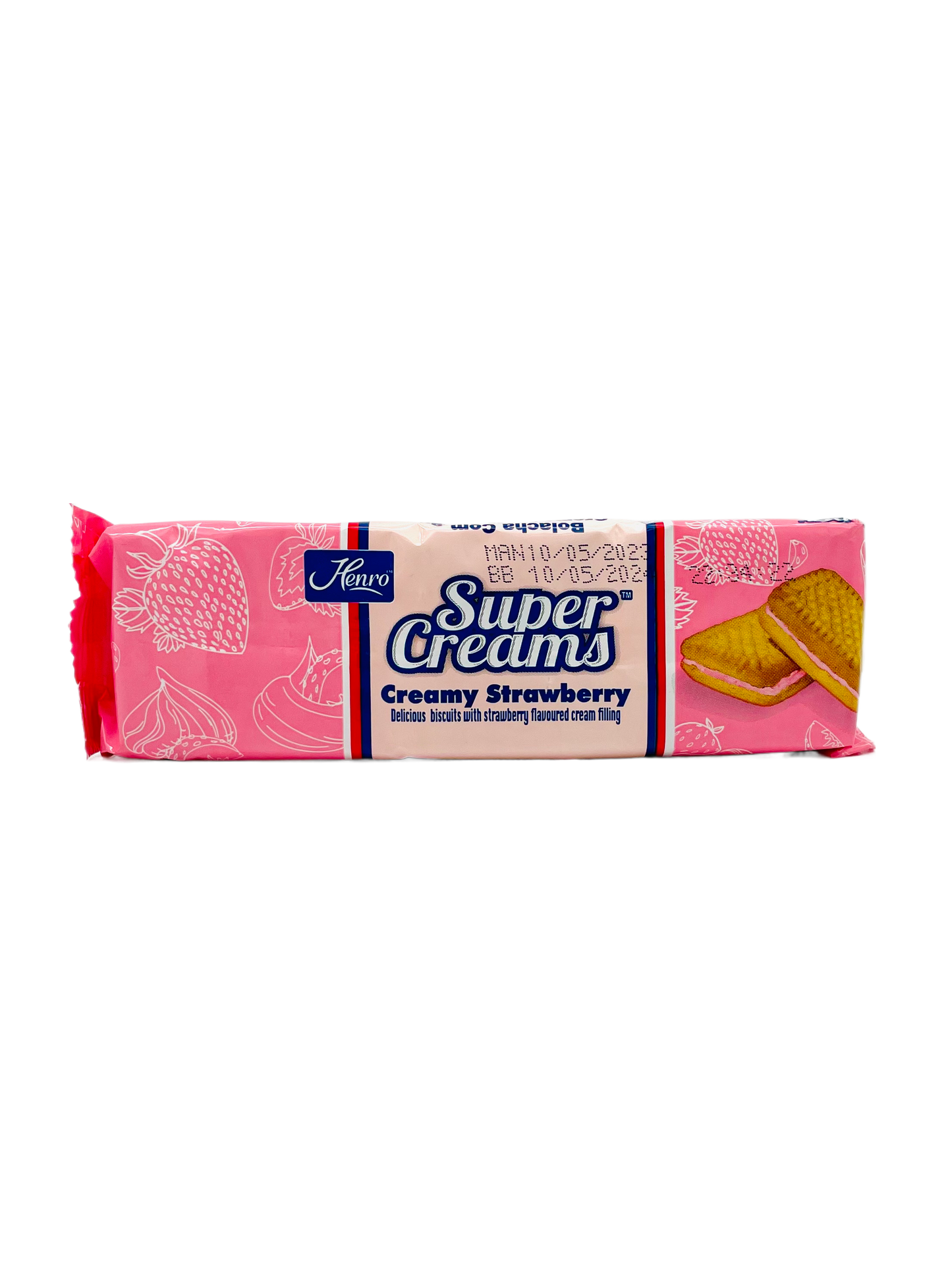 Henro Super Creams Creamy Strawberry 125g