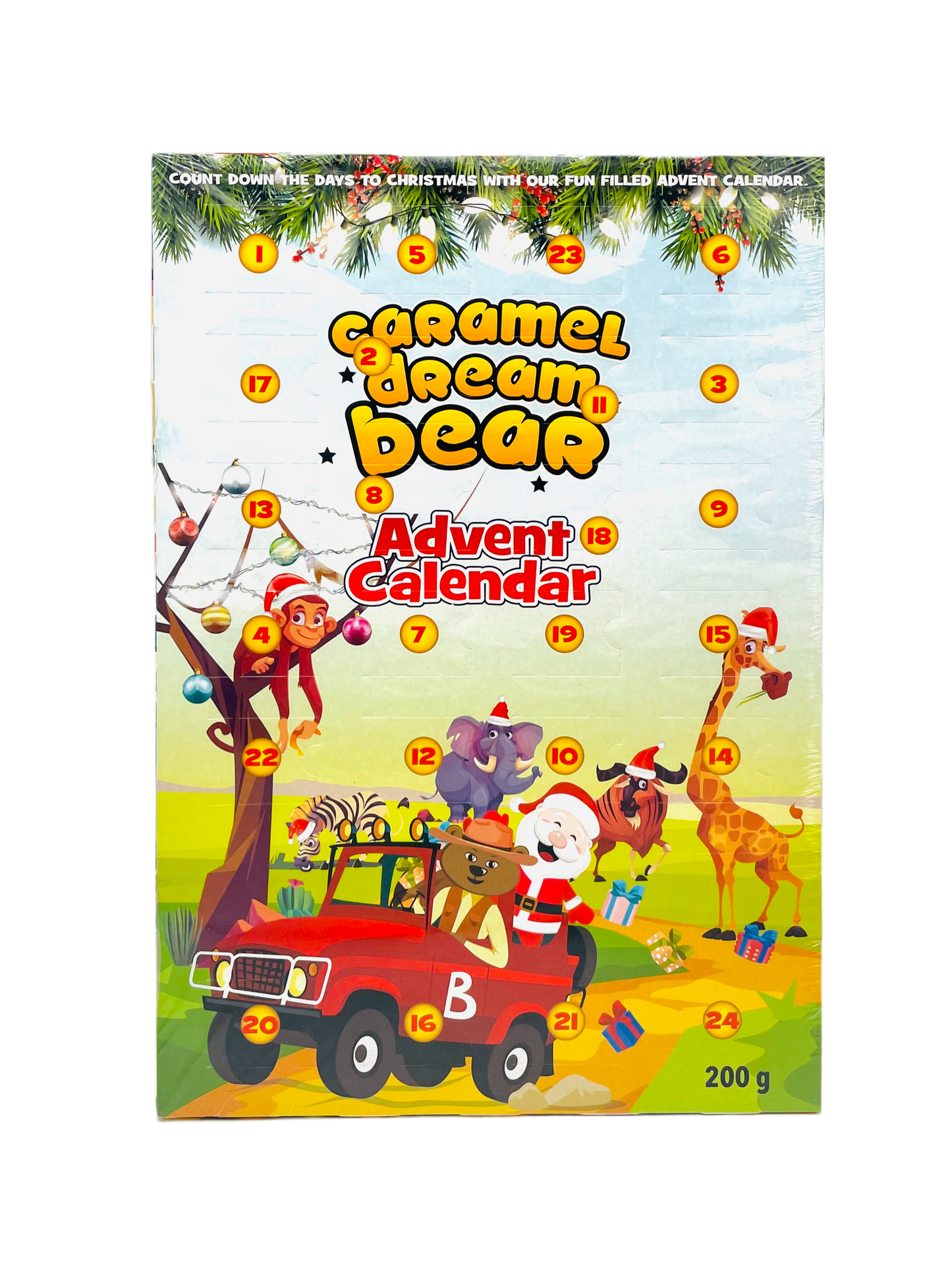 Caramel Dream Bear Advent Calendar 200g