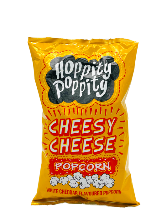 Hoppity Poppity Cheesy Cheese Flavoured Popcorn 90g