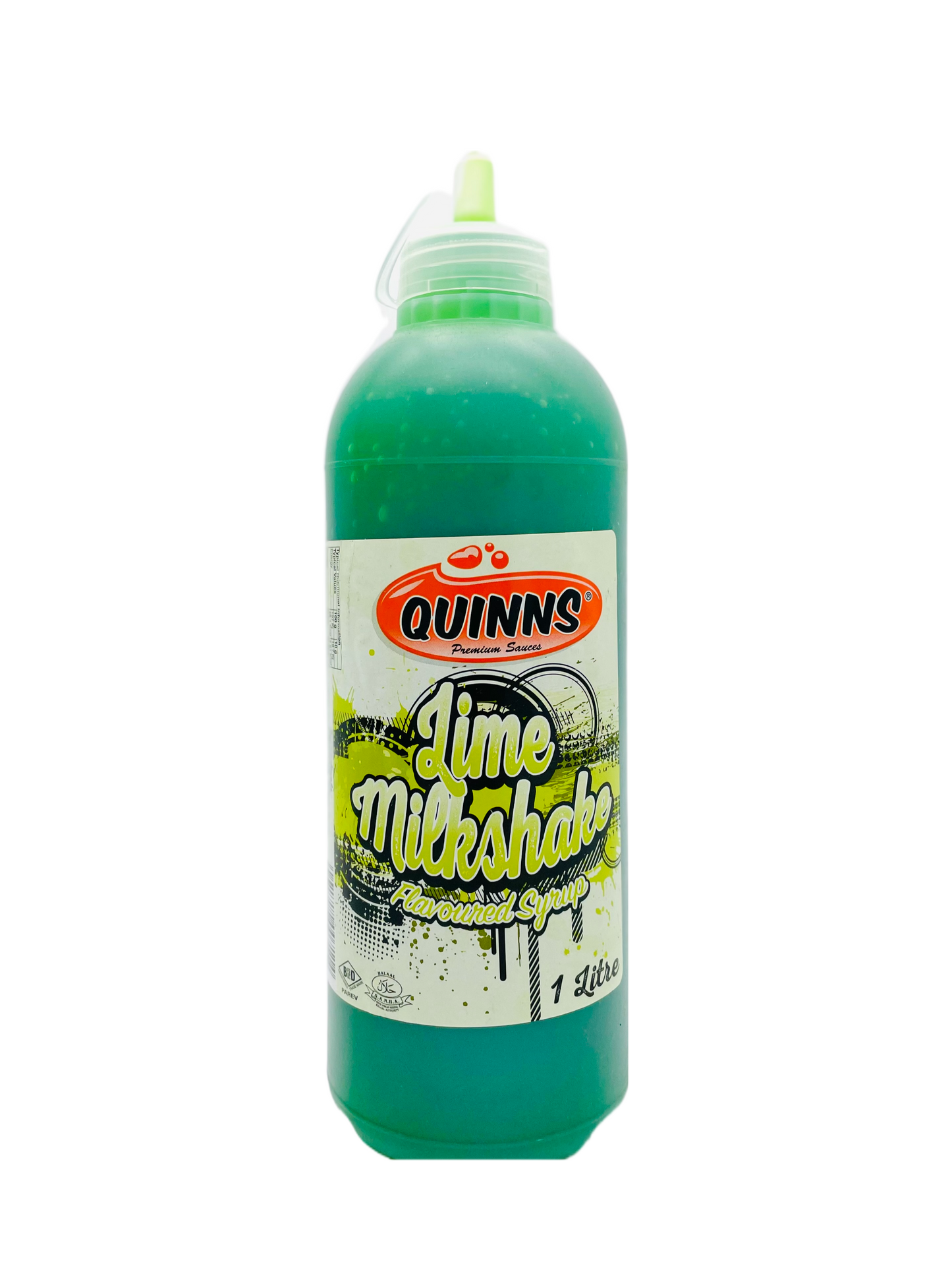 Quinns Lime Milkshake Flavoured Syrup 1L