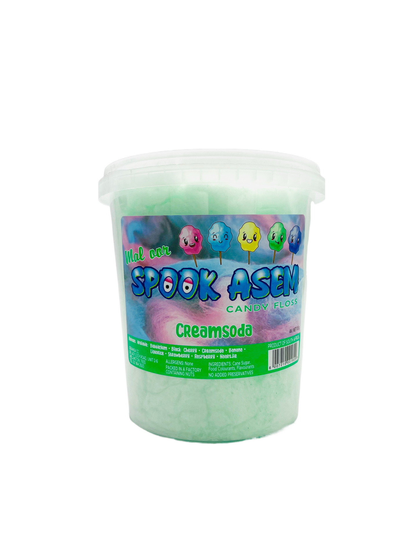 Spook Asem Cream Soda Flavoured Candy Floss 85g